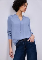 Bluse mit Rüschendetail