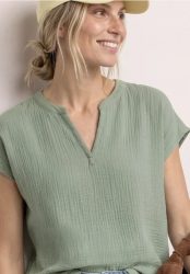 Blusenshirt in Musselin
