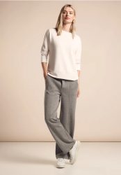 Jaquard Hose im Casual Fit