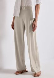 Glitzernde Wide Leg Hose