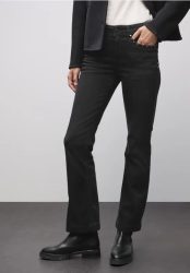 Bootcut Jeans mit Nieten