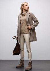 Leder Look Leggings