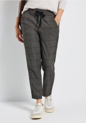 Karierte Loose Fit Hose