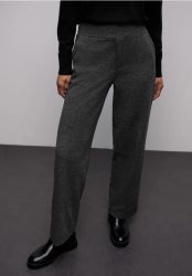 Straight Leg Jacquard Hose