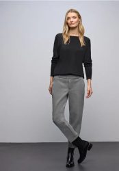 Melange Chino mit Tape