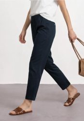 Slim Leg Chino mit Elastikbund