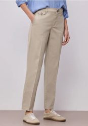 Chino im Casual Fit in softer Qualität