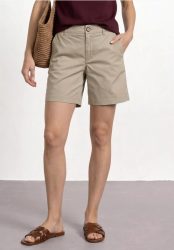 Mid Waist Chino Shorts im Casual Fit