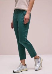 7/8 Slim Leg Hose im Satin