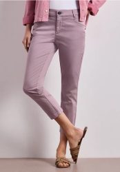 7/8 Slim Leg Hose im Satin