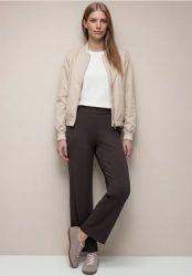 High Waist Wide Leg Hose im Loose Fit