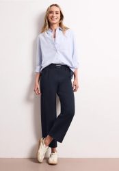 Straight Leg Hose mit Schnallendetail