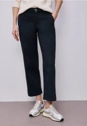 Straight Leg Hose mit Gürteldetail