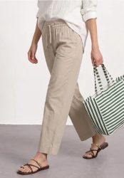 Straight Leg Hose mit Turn