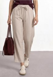 High Waist Wide Leg Hose im Loose Fit