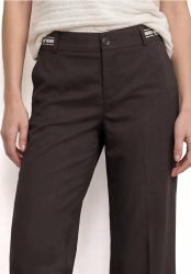Straight Leg Hose mit Gürteldetails
