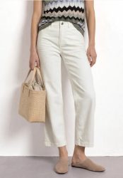 7/8 High Waist Wide Leg Jeans im Loose Fit