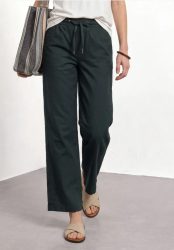 High Waist Wide Leg Hose im Loose Fit