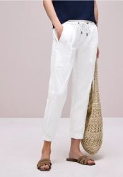 Slim Leg Hose in leichter Qualität