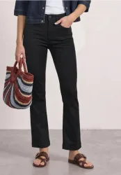 High Waist Bootcut Jeans im Slim Fit