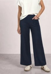 High Waist Straight Leg Hose im Casual Fit