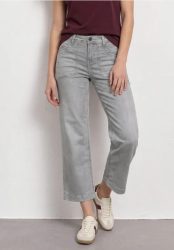 7/8 Mid Waist Jeans Culotte mit Comfort Bund