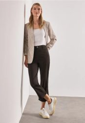 3/4 Flared Leg Hose im Casual Fit