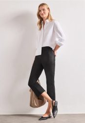 3/4 Flared Leg Hose im Casual Fit