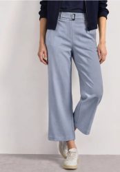 High Waist Culotte mit Schnallendetail