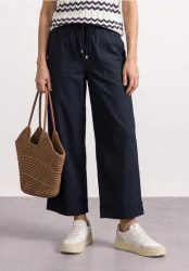 Straight Leg Hose im Casual Fit mit Turn
