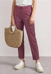 Slim Leg Hose mit Schnallendetail