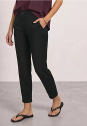 Slim Leg Hose mit Schnallendetail