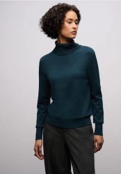 Basic Rollkragenpullover
