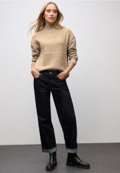 Pullover mit Zopfmuster