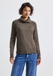 Pullover mit Stehkragen