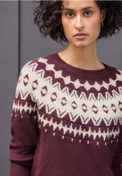 Pullover im Norweger