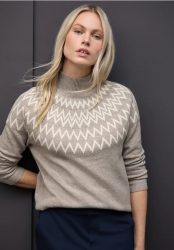 Pullover im Norweger