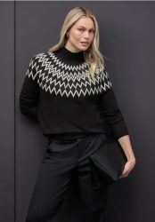 Pullover im Norweger