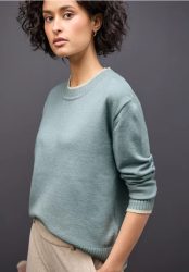 Pullover mit Kontrastdetails