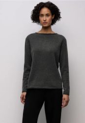 Pullover mit gerolltem Saum