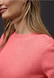 Pullover mit Knopfdetail