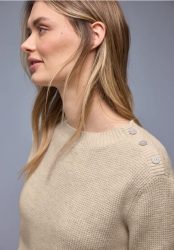 Pullover mit Knopfdetail