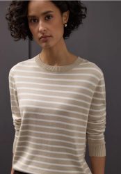 Gestreifter Pullover