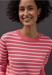 Gestreifter Pullover