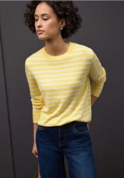 Gestreifter Pullover