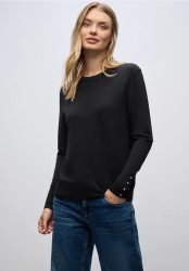 Pullover mit Knopfdetail