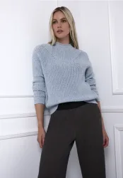 STREET ONE Strickpullover Turtleneck- Kragen mit Rollkante