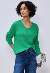 Pullover in Unifarbe
