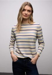 Gestreifter Pullover