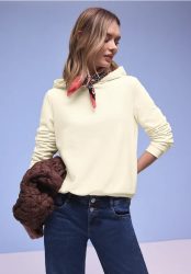 Hoodie in Unifarbe